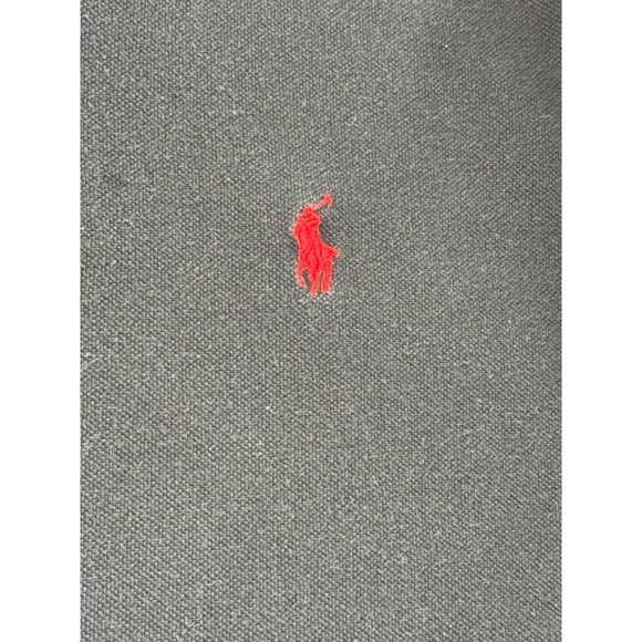 Polo Ralph Lauren Classic Fit Black Short Sleeve Mens Polo Shirt L - Picture 4 of 6